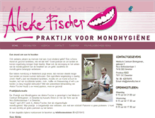 Tablet Screenshot of aliekefischer.nl